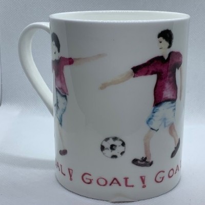 Mug porcelana inglesa - Futbol