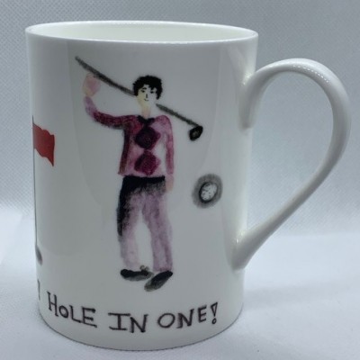 Mug porcelana inglesa - Golf