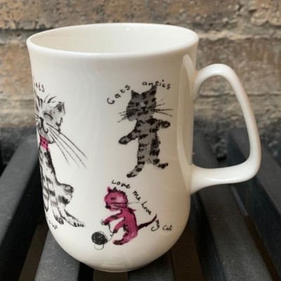 Mug porcelana inglesa - Personality Cat